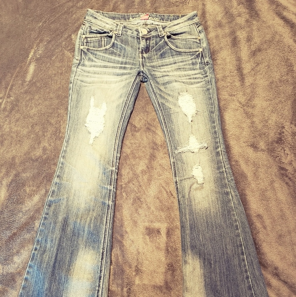 Almost Famous Distressed Jeans